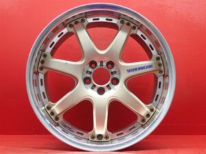 単品 社外 ホイール 1本 RAYS レイズ VOLK RACING ボルクレーシング GT-7 ★ 8J-18 PCD100 5穴 ＋44 ハブ65 ★ ja18