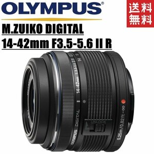  Olympus OLYMPUS M.ZUIKO DIGITAL 14-42mm F3.5-5.6 II R micro four sa-z black mirrorless lens used 