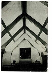 ＊日本聖公会京都教区 聖光協会聖堂 竣工記念1956.9.30 複数個所に大きめの折れあり RPS01222NA4