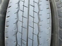 ハイエース純正　１５in　ＰＣＤ１３９．７　６穴　６ＪＪ　ＯＦＦ＋３５　１９５／８０Ｒ１５　ダンロップ　ＳＰ１７５Ｎ　車検用に_画像7