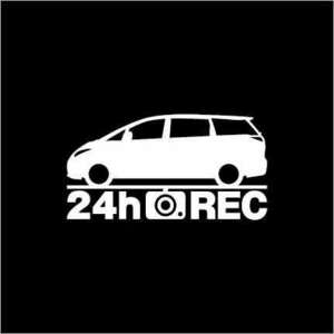 [do RaRe ko] Toyota Estima [50 серия ] более ранняя модель 24 час видеозапись средний стикер 
