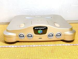 貴重 レトロ アンティーク 任天堂 NINTENDO 64 ゴールド NUS-001 (JPN) 本体