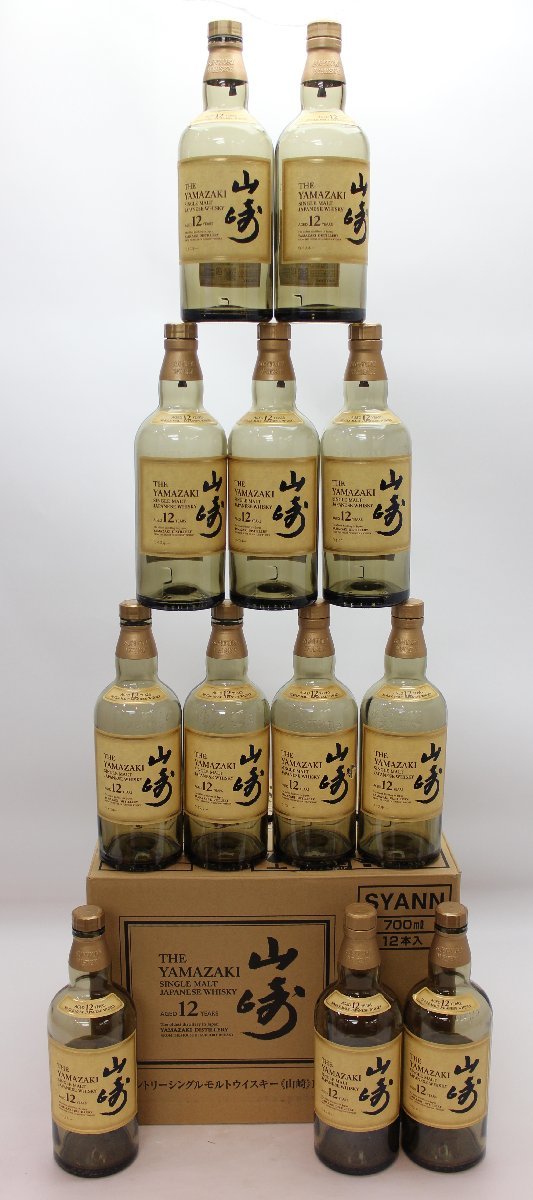 取引中、T様】山崎12年 化粧箱付 2本セット 秋の新作 ウイスキー