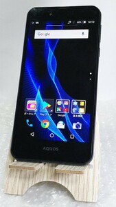 UQ版 AQUOS L2 SH-L02 SHU31SKU Black 本体 白ロム SIMロック解除済み SIMフリー 570510