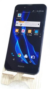 UQ版 AQUOS L2 SH-L02 SHU31SKU Black 本体 白ロム SIMロック解除済み SIMフリー [訳あり] 104229