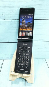 docomo Panasonic P-smart ケータイ P-01J ブラック 本体 白ロム [訳あり] SIMロック解除済み SIMフリー 811996