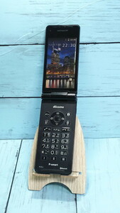 docomo Panasonic P-smart ケータイ P-01J ブラック 本体 白ロム [訳あり] SIMロック解除済み SIMフリー 604029