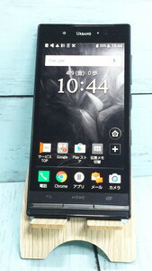 KYOCERA au URBANO V03 (KYV38) Royal Black ブラック 本体 白ロム SIMロック解除済み SIMフリー 608405