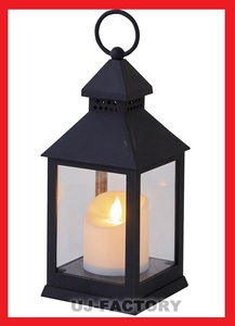 * turtle yama candle * ilumine light Mini lantern / black (W:105 × L:105 × H:275mm)*..... relax time . production (E6600002