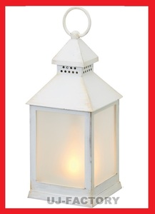 * turtle yama candle * ilumine light Mini fire - lantern / antique white (105×105×275mm)..... relax time . production 