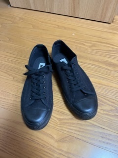 ASAHI キャンバススニーカー 黒