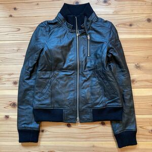 X-girl leather jacket 2