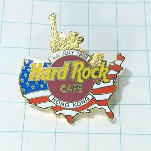 送料無料)Hard Rock Cafe アメリカ星条旗 自由の女神 ハードロックカフェ PINS ブローチ ピンズ A11432