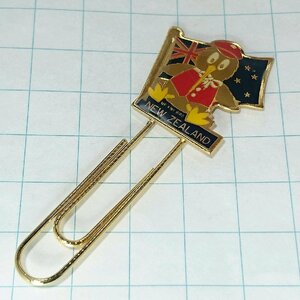 送料無料)キウイ鳥 ニュージーランド輸入 旅行観光記念 アンティーク PINS ピンズ ピンバッジ クリップ A11473