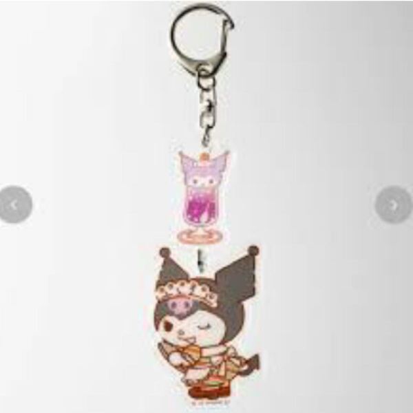 アベイル サンリオ 喫茶 クロミ アクリルキーホルダー キーホルダー
