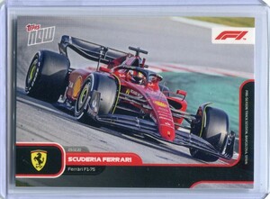 2022 Topps Now Formula 1 F1 Scuderia Ferrari フェラーリ