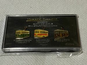 豊橋鉄道モ3702号引退記念ピンバッチセット