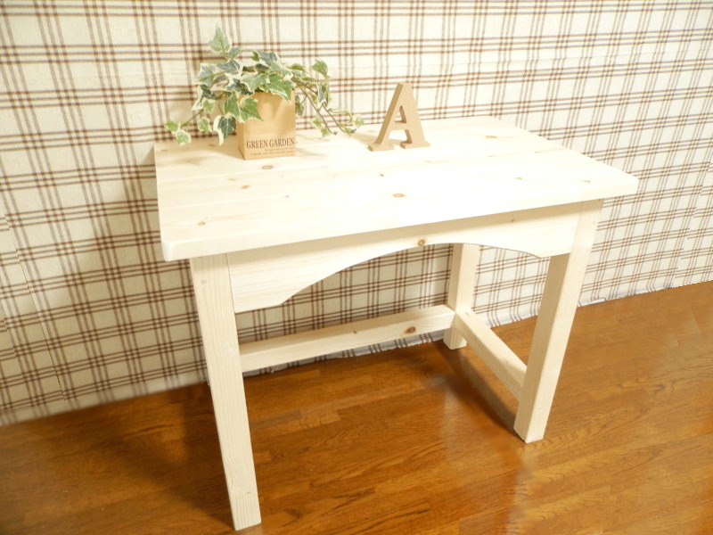 Handmade kids desk (natural), handmade works, furniture, Chair, table, desk