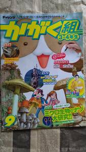 ★ 進研ゼミ 小学講座 ★ オプション教材 かがく組3・4年生 ９号 ★ 自然・社会・科学技術・文化など「ミクロ生物のナゾ」他　中古　’2013