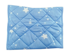  подушка накладка двусторонний контакт охлаждающий ткань & пирог ru полотенце ткань стеганый модель 47x58cm Star рисунок голубой лето 