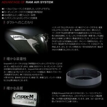 GruppeM RAM AIR System BMW 3シリーズ E46 M3 BL32 32 6S 2001～2007 3Series 3er 送料無料_画像2