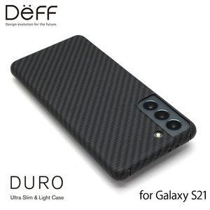 Galaxy S21 5G アラミド繊維素材ケース Ultra Slim & Light Case DURO for ギャラクシー S21 SC-51B SCG09 ディーフ ワイヤレス充電対応