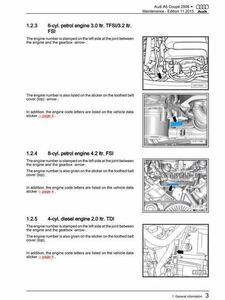 DVD версия руководство по обслуживанию сервисная книжка ремонт Audi Audi A5 A5 / S5 / RS5 Type 8T/8F Model Years 2007 to 2016 Workshop Repair Manual c