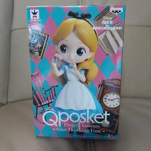  Disney *Qposket*ALICE in WONDERLAND* Alice A фигурка * Princess серии * новый товар нераспечатанный * приз 