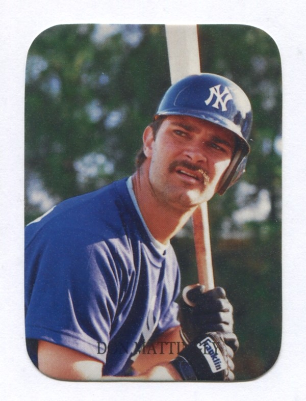002 1987 Indiana Blue Sox Inc #1 Don Mattingly Broder 