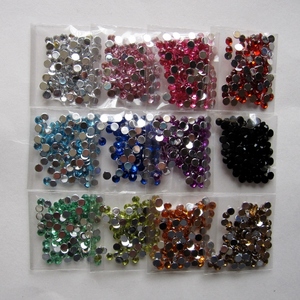 *2 millimeter rhinestone *12 color 2400 bead * nails deco parts *