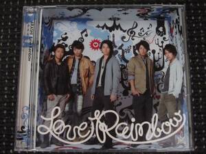 嵐　Love Rainbow　初回限定盤　CD＋DVD　★良品★