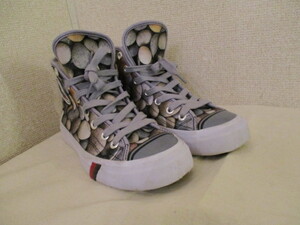 PROkeds×KOICHI SATO stone print sneakers (USED)83117MP