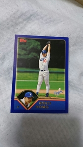 2003 Topps No93 野茂英雄 ドジャース