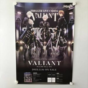 A59098 ◆アイドリッシュセブン　VALIANT 販促 告知 B2サイズ ポスター 送料350円 ★5点以上同梱で送料無料★