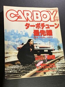 CARBOY カーボーイ 1994年 12月号 ターボチューン HKS トラスト ブリッツ インタークーラー ウエストゲート 流用タービン VVC EXマニ