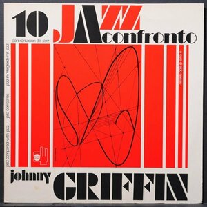 【イタリア盤】JOHNNY GRIFFIN 美盤 JAZZ A CONFRONTO ジョニーグリフィン HORO ワンホーン名盤 FRANCO D'ANDREA / GIOVANNI TOMMASO