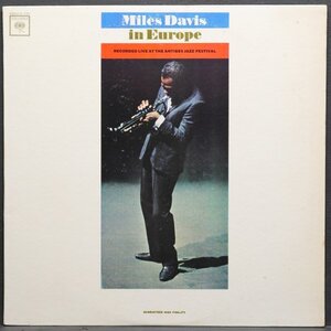 【米オリジナル】MILES DAVIS MONO盤 2EYEラベル IN EUROPE マイルスデイヴィス COLUMBIA 名盤 HERBIE HANCOCK