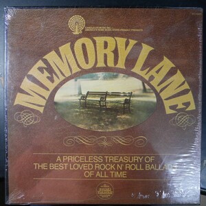 アナログ ● 輸入盤～Various Memory Lane - A Priceless Treasury Of The Best Loved Rock N' Roll Ballads Of All Time! 新品