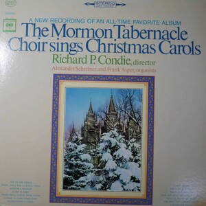 アナログ ● RICHARD P. CONDIE(指揮) ALEXANDER Schreiner(ORGAN) THE Mormon Tabernacle Choir Sings Christmas Carols ～(US) ST-MS6777