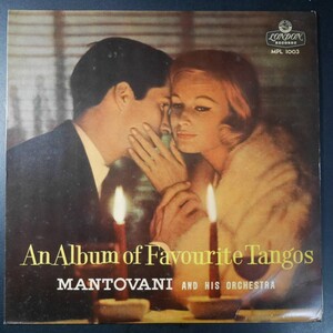 アナログ 10INCH●MANTOVANI AND HIS ORCHESTRA / 淡き光に ～ LONDON MPL-1003