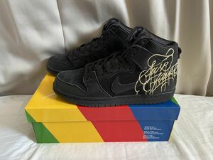 FAUST × SB DUNK HIGH "THE DEVIL IS IN THE DETAILS" DH7755-001 （ブラック/ゴールド）