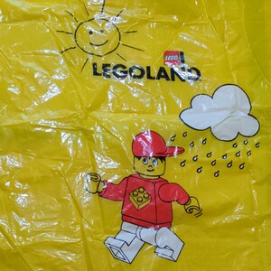 レゴランド　ポンチョ　レインコート　フード付きカッパ　LEGOLAND　