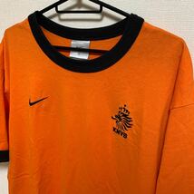 【人気】90's NIKE オランダ代表 Tシャツ KNVB ナイキ サッカー フットサル ストリート ヴィンテージ W杯 ヨーロッパ_画像2