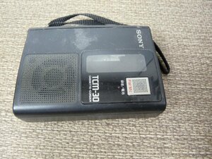 カセットテープレコーダー SONY TCM-30 　 カセットプレーヤージャンク