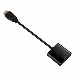 Разъем адаптера преобразования от HDMI в VGA [Black]