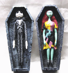 [ pair sale ] The Nightmare Before Christmas * Jack & surrey *WITHko fins * resin made *