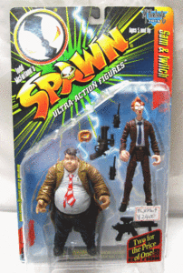 OLDmak fur Len toys * Spawn series 7 Sam &tui Chile paint figure 