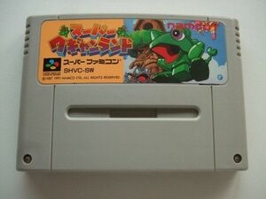 中古H-08■スーパーワギャンランド■スーパーファミコンゲームソフト