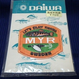  Old ma year нашивка Daiwa DAIWA patch 