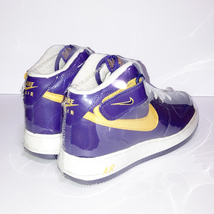 【観賞用】NIKE AIR FORCE 1 MID (LAKERS) US7.5 [22/08]ナイキエアフォース１ミッドレイカーズ_画像2